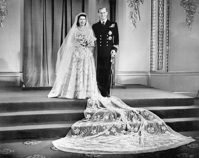 Princess Elizabeth and The Duke of Edinburgh Wedding, Westminster Abbey | © PA Images / Alamy Stock Photo